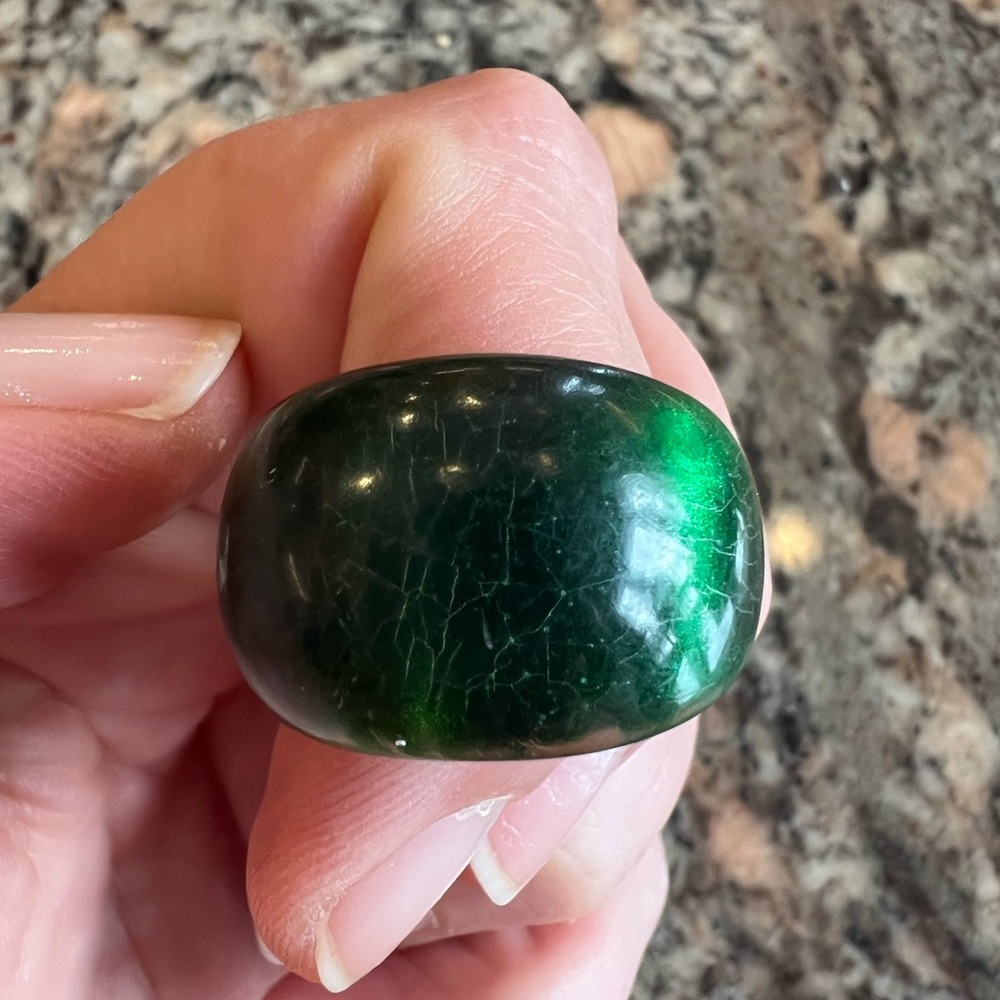 Green Statement Ring